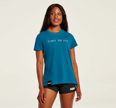 Women's Brand Tee Moroccan Blue