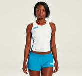 Women's Fitted Tank White