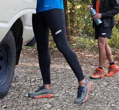 Men Bottoms | HOKA ONE ONE Performance Full Length Tight Black