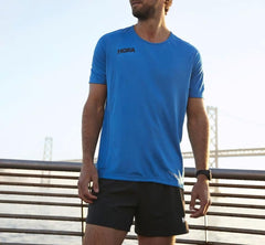 Men Bottoms | HOKA ONE ONE Performance Woven 5" Short Black