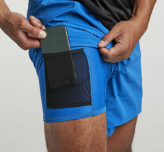 Men Bottoms | HOKA ONE ONE Performance Woven 7" Short Imperial Blue