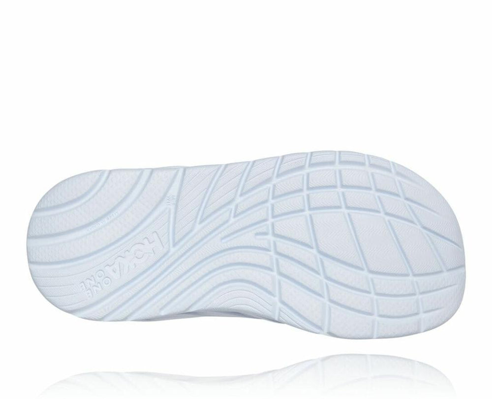 Men Recovery Sandals | HOKA ONE ONE ORA Recovery Flip Ombre Blue / Fiesta