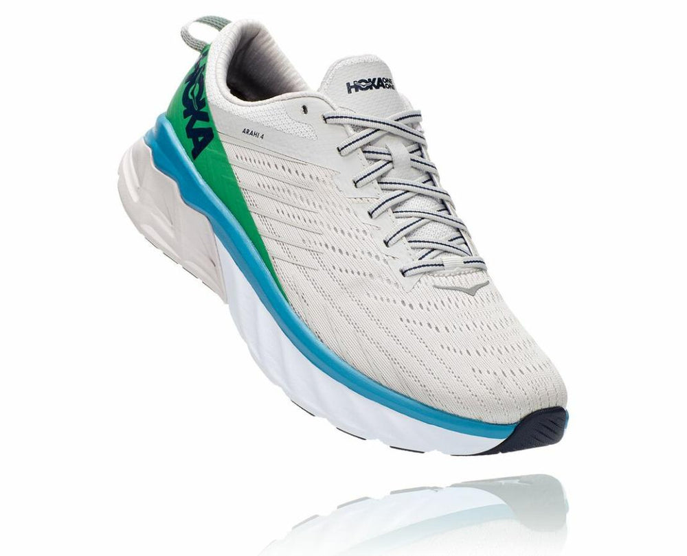 Men Road Running | HOKA ONE ONE Arahi 4 Lunar Rock / Nimbus Cloud