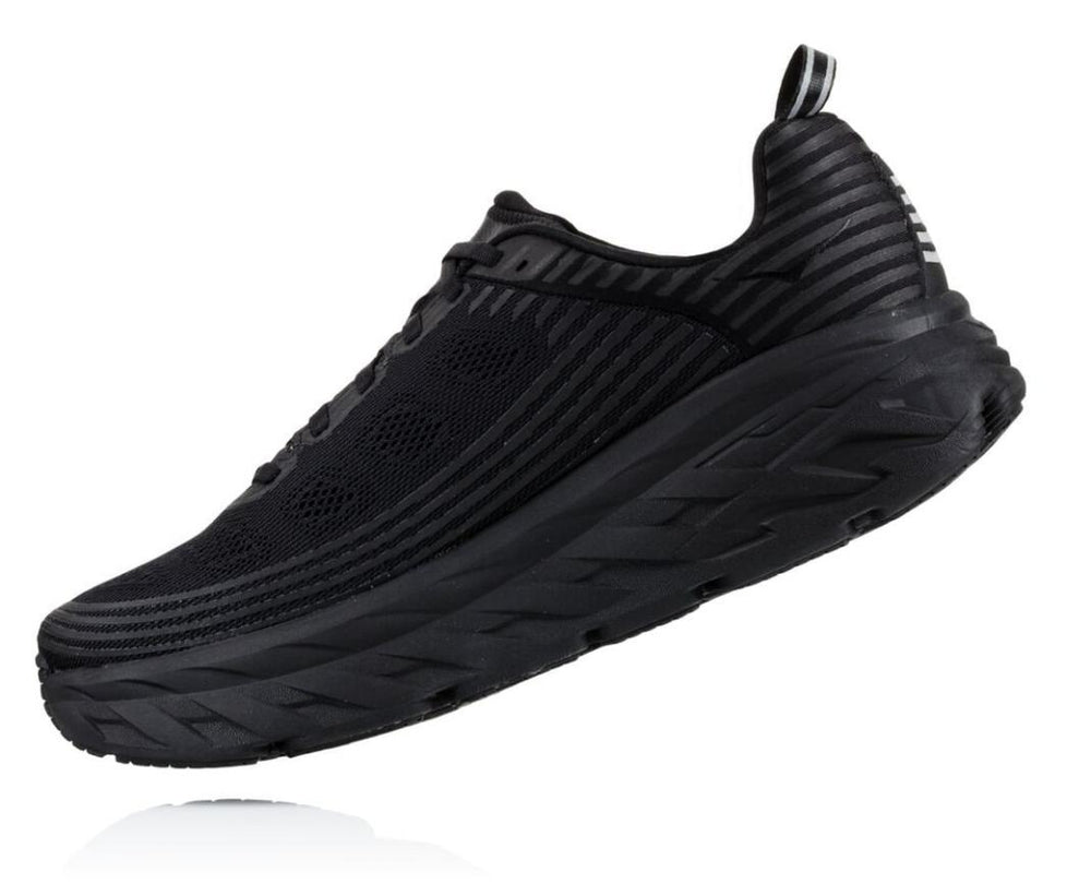 Men Road Running | HOKA ONE ONE Bondi 6 Black / Black