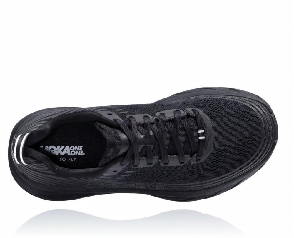 Men Road Running | HOKA ONE ONE Bondi 6 Black / Black