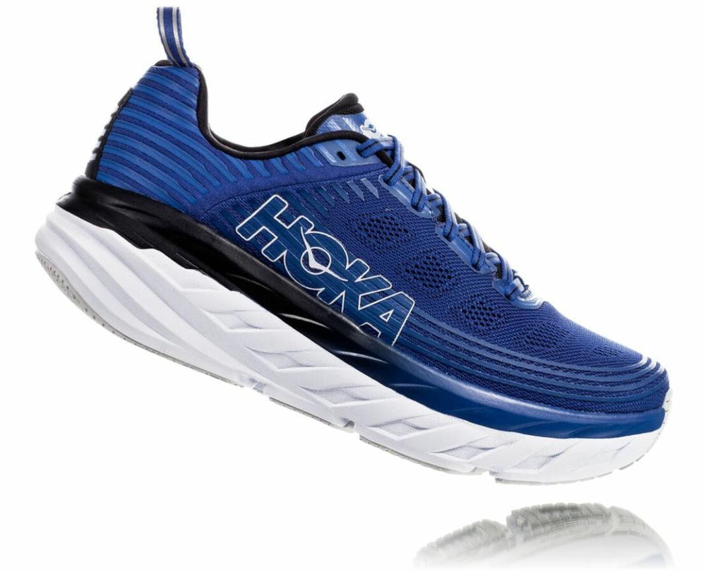 Men Road Running | HOKA ONE ONE Bondi 6 Galaxy Blue / Anthracite