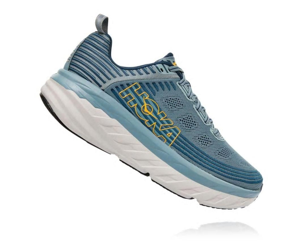 Men Road Running | HOKA ONE ONE Bondi 6 Lead / Majolica Blue