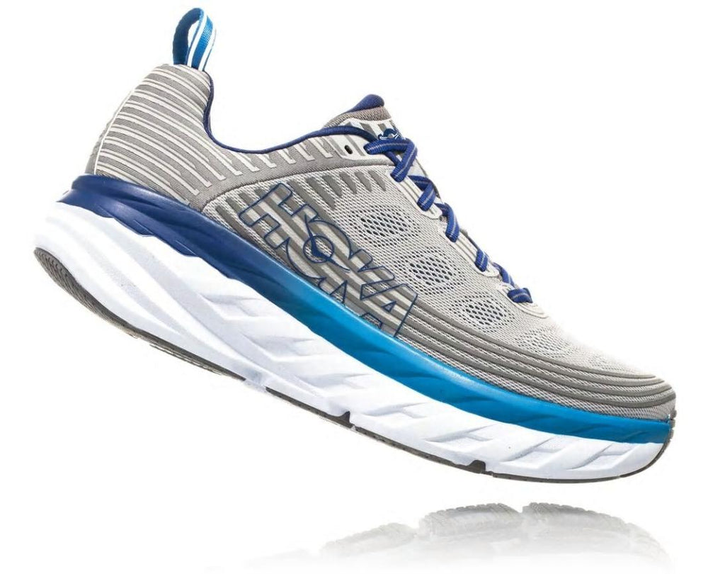 Men Road Running | HOKA ONE ONE Bondi 6 Vapor Blue / Frost Gray