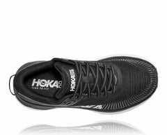 Men Road Running | HOKA ONE ONE Bondi 7 Black / White