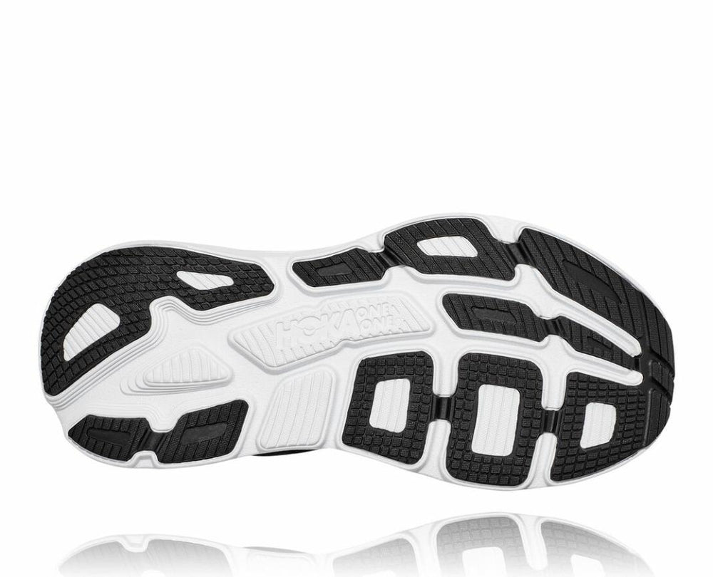 Men Road Running | HOKA ONE ONE Bondi 7 Black / White