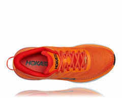 Men Road Running | HOKA ONE ONE Bondi 7 Persimmon Orange / Fiesta