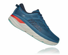 Men Road Running | HOKA ONE ONE Bondi 7 Real Teal / Outer Space