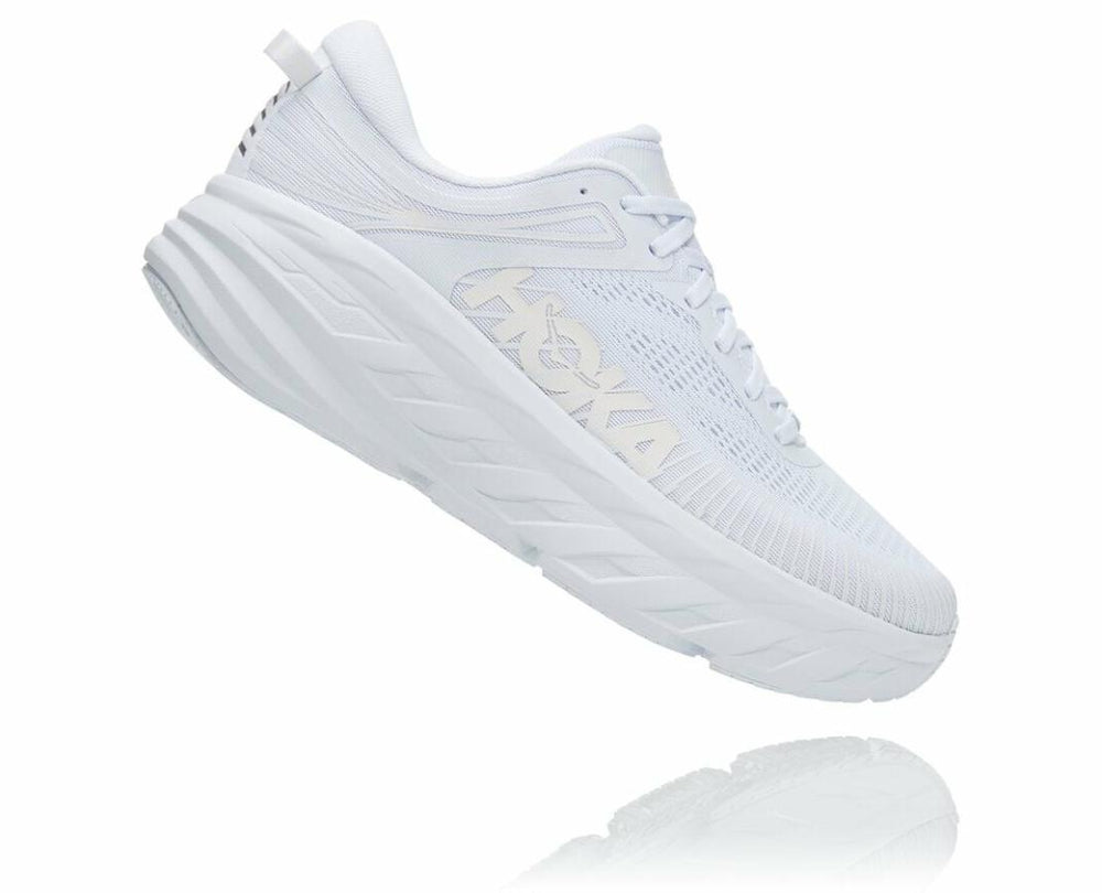 Men Road Running | HOKA ONE ONE Bondi 7 White / White