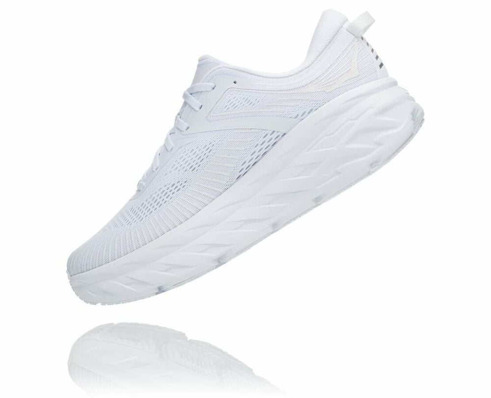 Men Road Running | HOKA ONE ONE Bondi 7 White / White