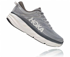 Men Road Running | HOKA ONE ONE Bondi 7 Wild Dove / Dark Shadow