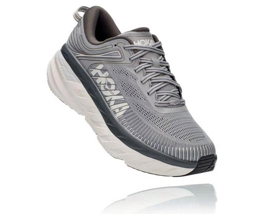 Men Road Running | HOKA ONE ONE Bondi 7 Wild Dove / Dark Shadow
