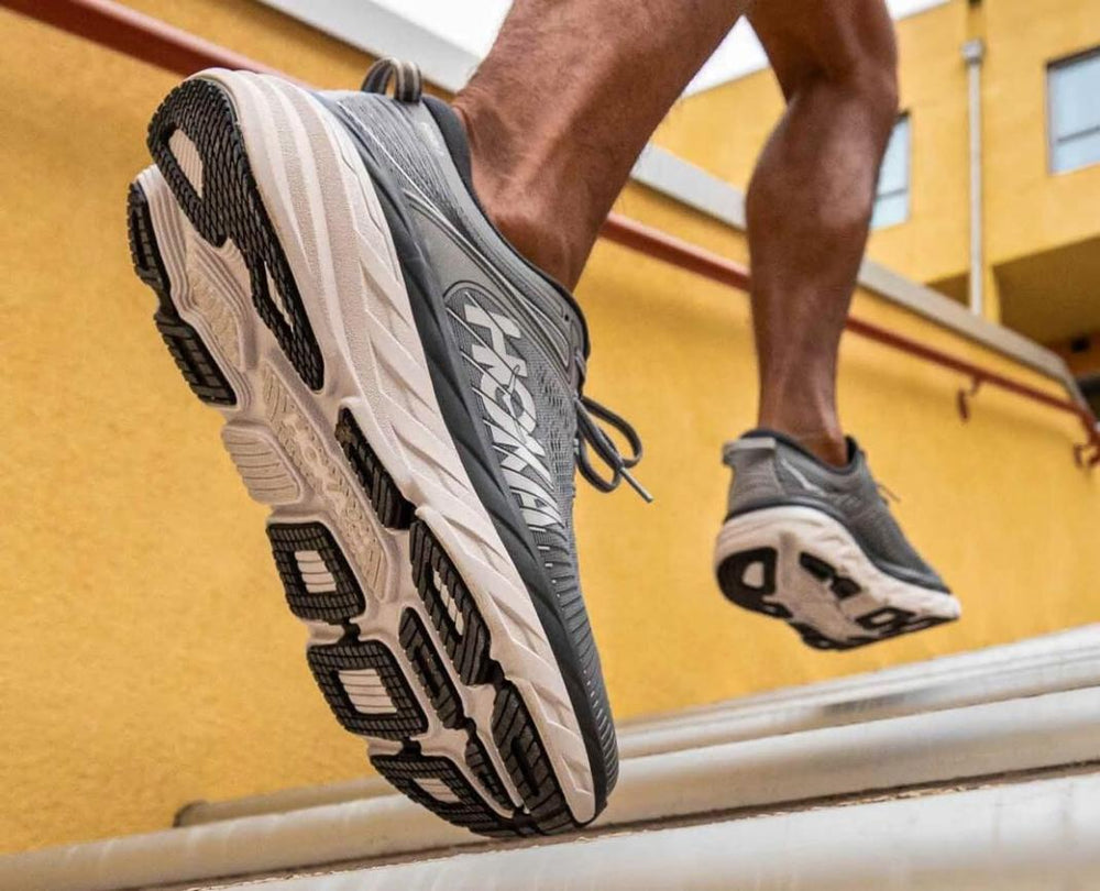 Men Road Running | HOKA ONE ONE Bondi 7 Wild Dove / Dark Shadow