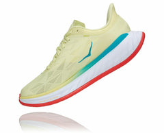 Men Road Running | HOKA ONE ONE Carbon X 2 Luminary Green / Hot Coral