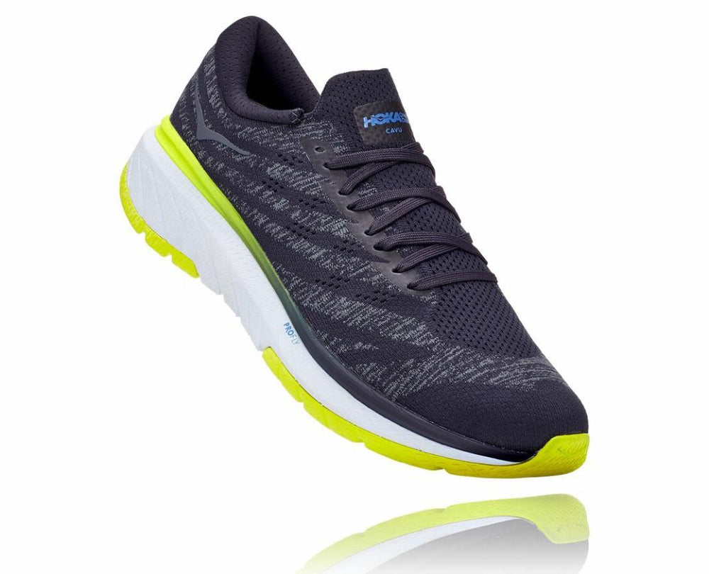 Men Road Running | HOKA ONE ONE Cavu 3 Deep Well / White