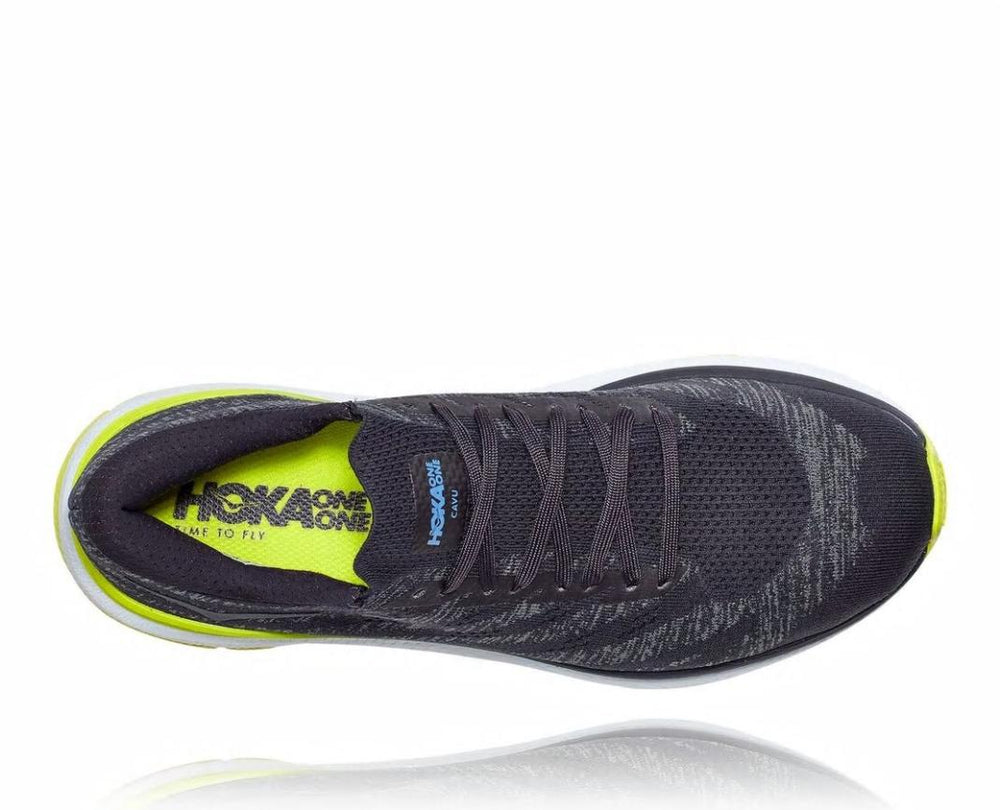 Men Road Running | HOKA ONE ONE Cavu 3 Deep Well / White