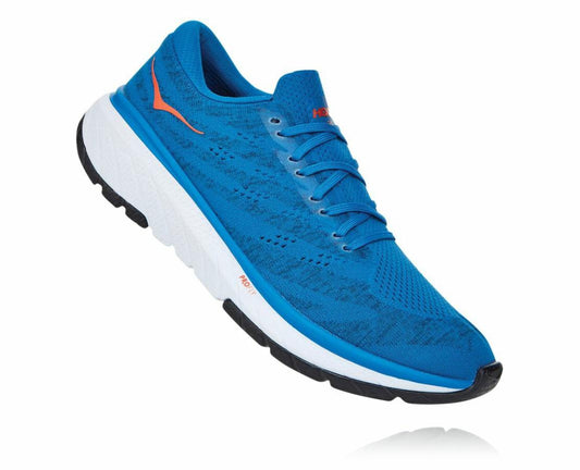 Men Road Running | HOKA ONE ONE Cavu 3 Imperial Blue / White