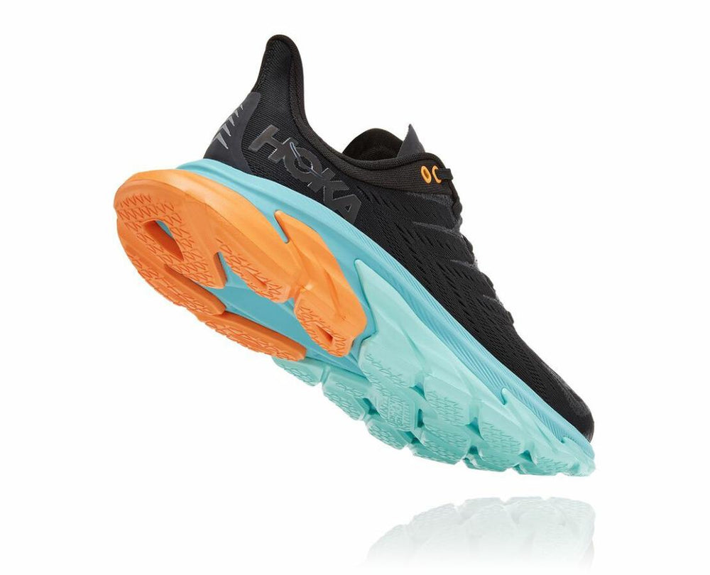 Men Road Running | HOKA ONE ONE Clifton Edge Black / Aquarelle