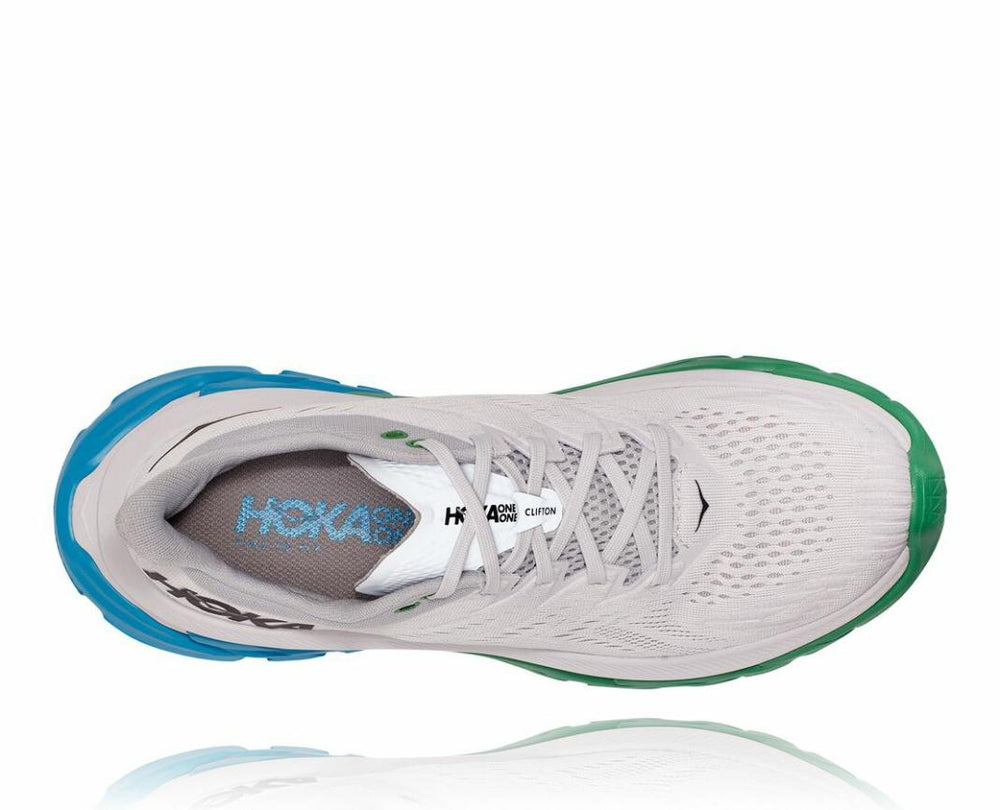 Men Road Running | HOKA ONE ONE Clifton Edge Nimbus Cloud / Greenbriar