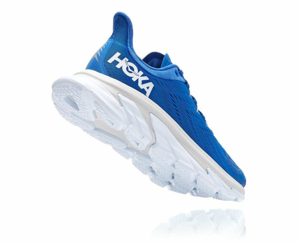 Men Road Running | HOKA ONE ONE Clifton Edge Turkish Sea / White