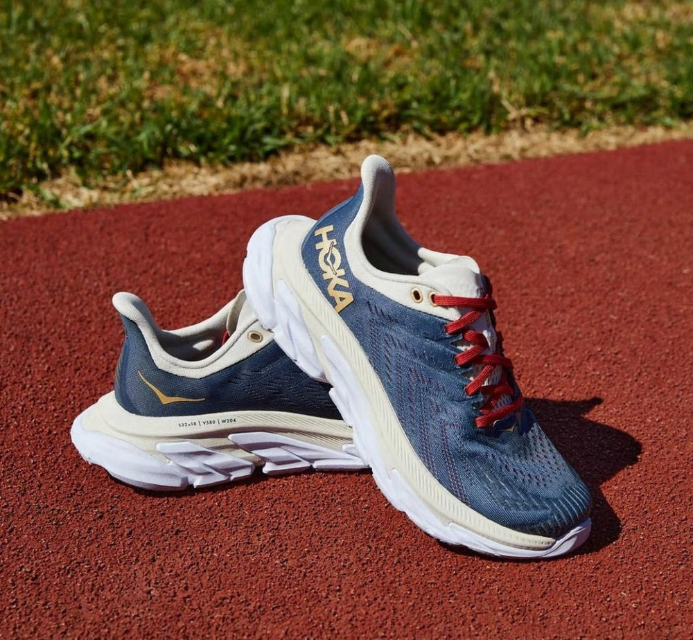 Men Road Running | HOKA ONE ONE Clifton Edge Vintage Indigo / Tofu