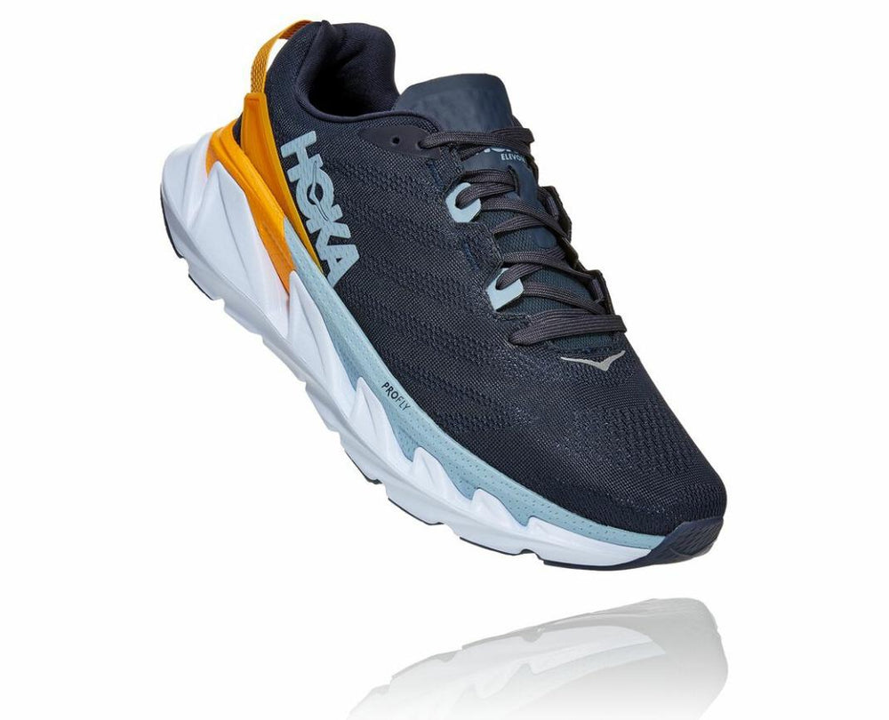 Men Road Running | HOKA ONE ONE Elevon 2 Ombre Blue / Saffron