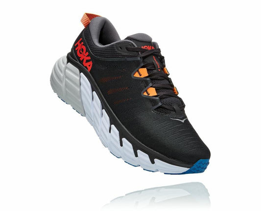 Men Road Running | HOKA ONE ONE Gaviota 3 Black / Castlerock