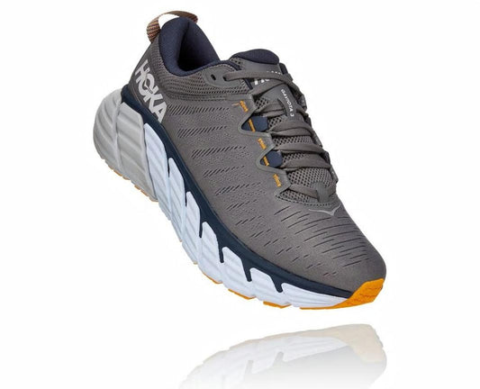 Men Road Running | HOKA ONE ONE Gaviota 3 Charcoal Gray / Ombre Blue
