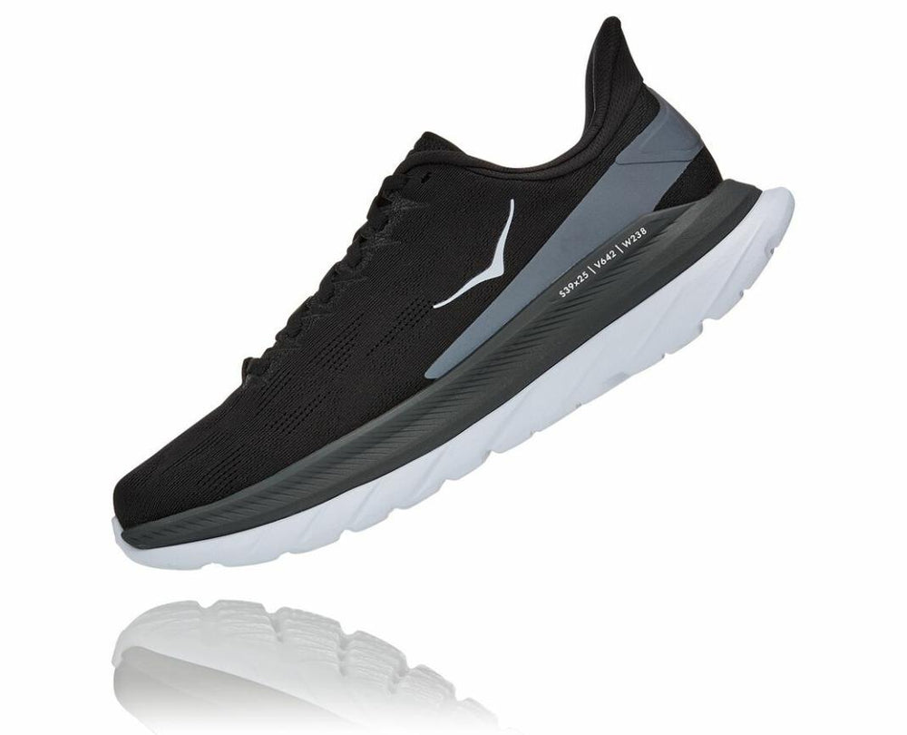 Men Road Running | HOKA ONE ONE Mach 4 Black / Dark Shadow