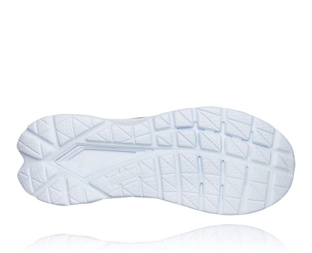 Men Road Running | HOKA ONE ONE Mach 4 Blue Fog / Fiesta