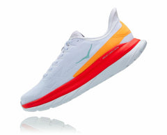 Men Road Running | HOKA ONE ONE Mach 4 White / Fiesta