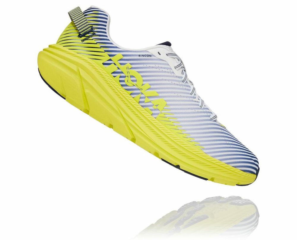 Men Road Running | HOKA ONE ONE Rincon 2 Blanc De Blanc / Citrus