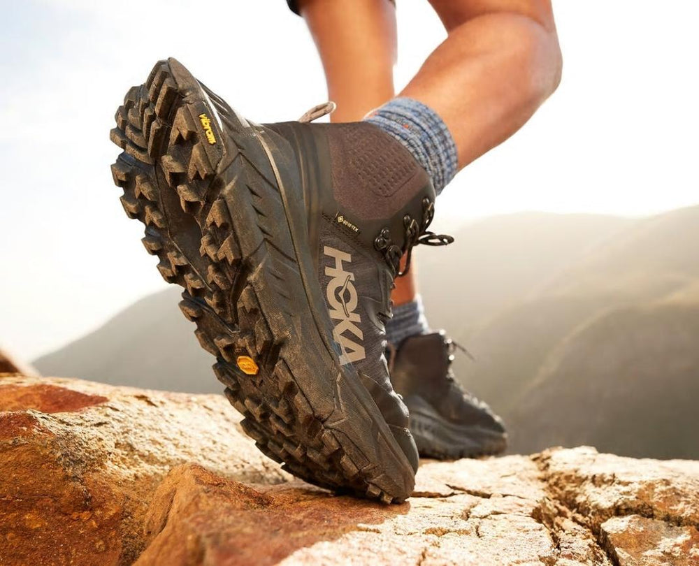 Men Stability Shoes | HOKA ONE ONE TenNine Hike GORE-TEX Black / Dark Gull Gray