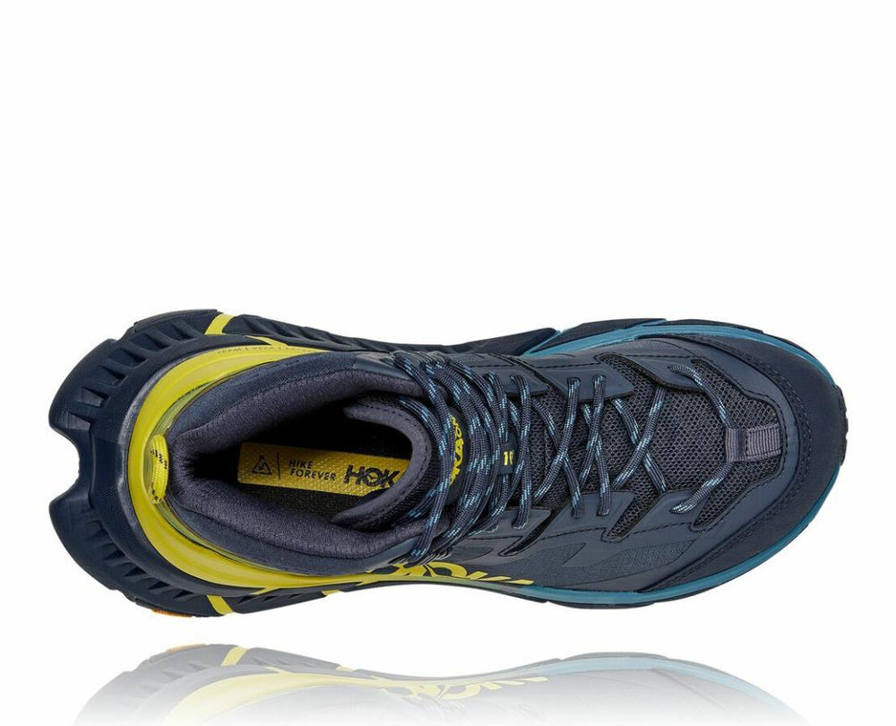 Men Stability Shoes | HOKA ONE ONE TenNine Hike GORE-TEX Ombre Blue / Green Sheen