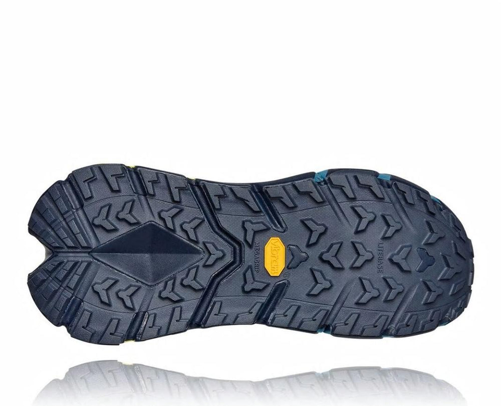 Men Stability Shoes | HOKA ONE ONE TenNine Hike GORE-TEX Ombre Blue / Green Sheen