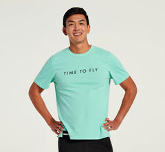 Men Tops | HOKA ONE ONE Brand Tee Cascade