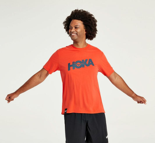 Men Tops | HOKA ONE ONE Brand Tee Fiesta