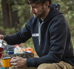 Men Tops | HOKA ONE ONE Hoodie Black