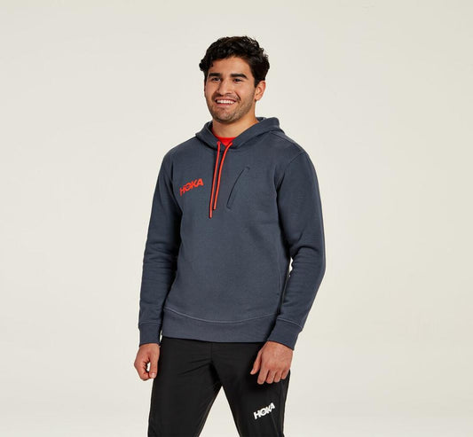 Men Tops | HOKA ONE ONE Hoodie Ombre Blue