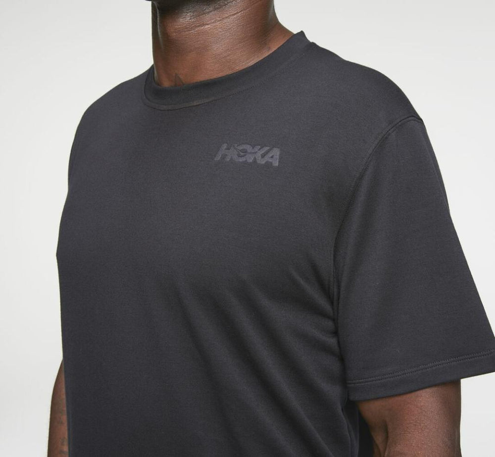 Men Tops | HOKA ONE ONE Lifestyle Tee Black