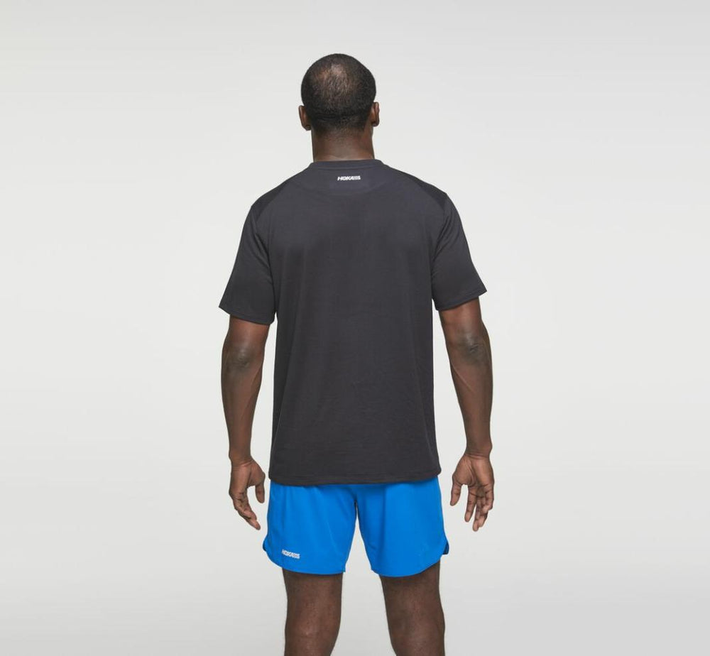 Men Tops | HOKA ONE ONE Lifestyle Tee Black