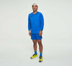 Men Tops | HOKA ONE ONE Performance Long Sleeve Imperial Blue