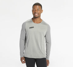 Men Tops | HOKA ONE ONE Performance Long Sleeve Wild Dove