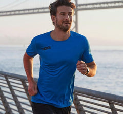 Men Tops | HOKA ONE ONE Performance Short Sleeve Imperial Blue
