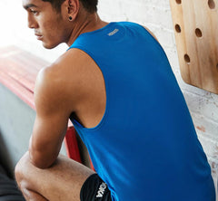 Men Tops | HOKA ONE ONE Performance Tank Imperial Blue
