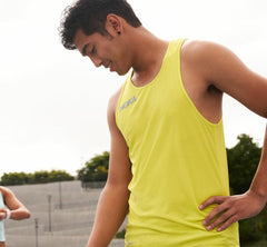 Men Tops | HOKA ONE ONE Singlet Citrus